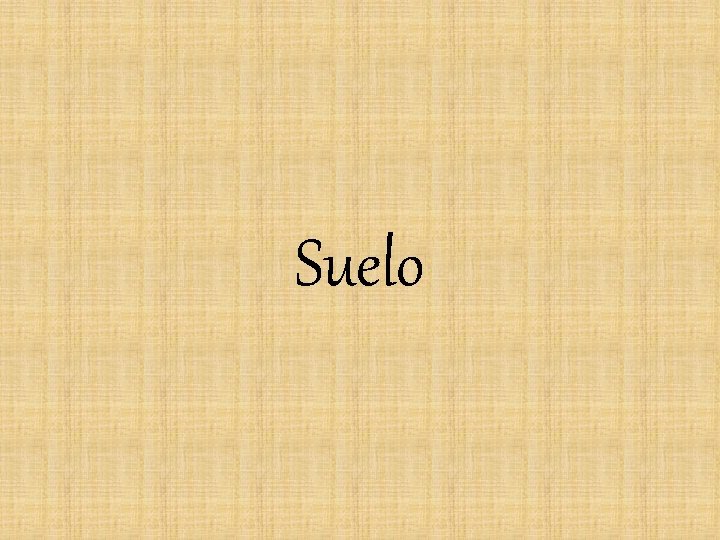 Suelo 