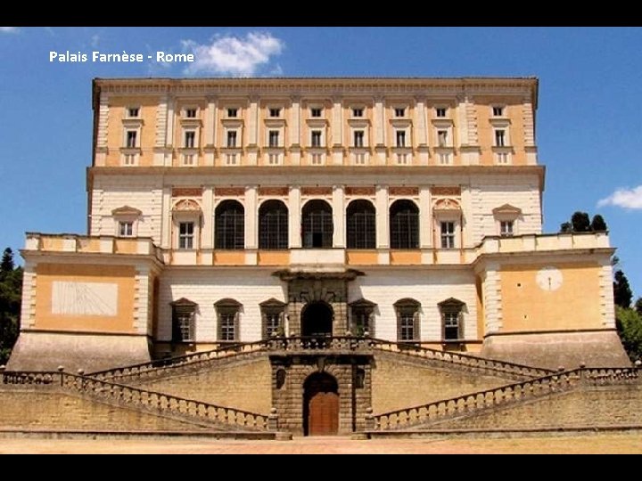 Palais Farnèse - Rome 