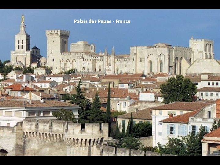 Palais des Papes - France 