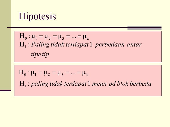 Hipotesis 