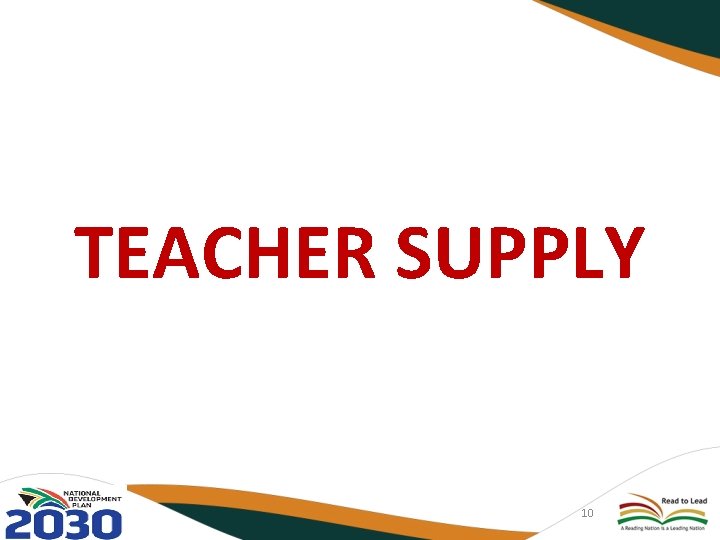 TEACHER SUPPLY 10 