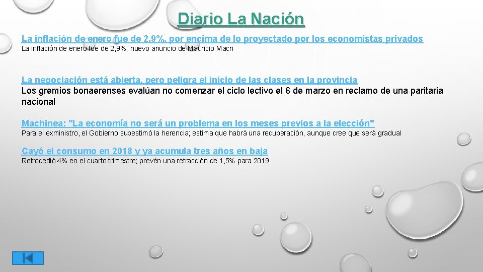 Diario La Nación La inflación de enero fue de 2, 9%, por encima de