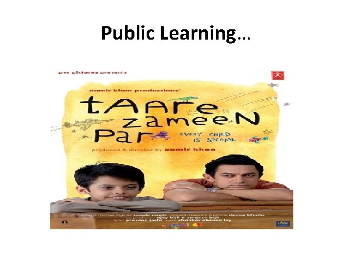 Public Learning… 