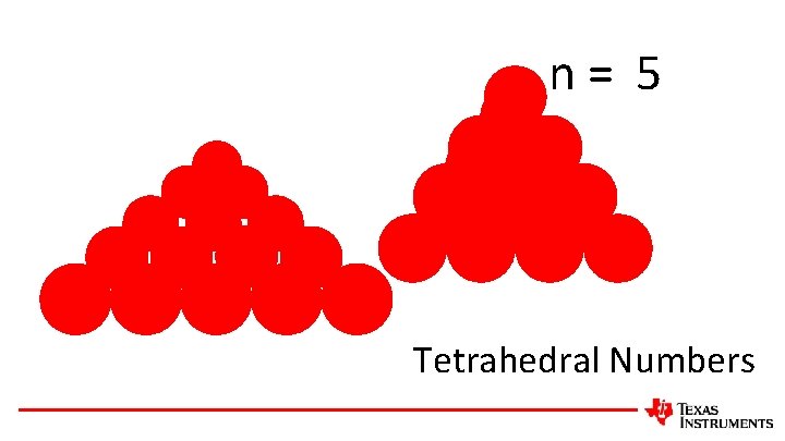 n= 5 Tetrahedral Numbers 