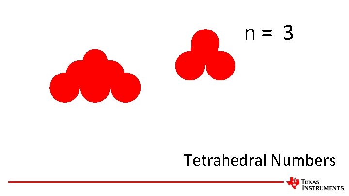 n= 3 Tetrahedral Numbers 