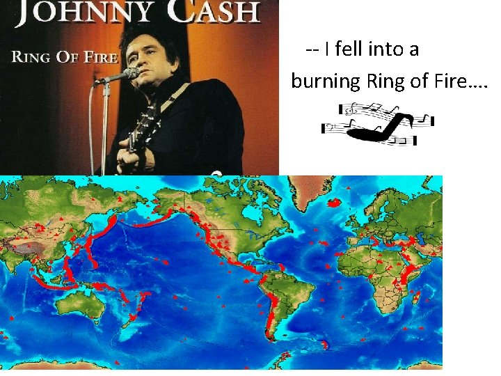 . -- I fell into a burning Ring of Fire…. 