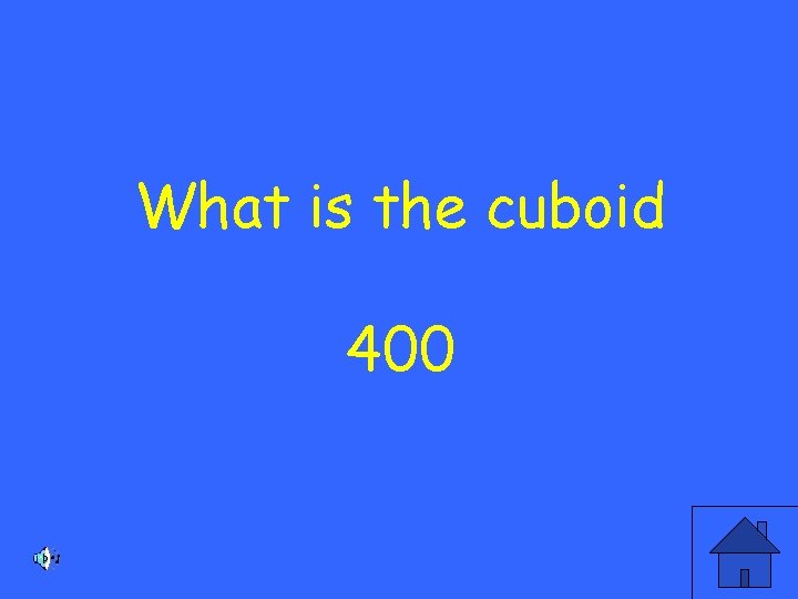 What is the cuboid 400 