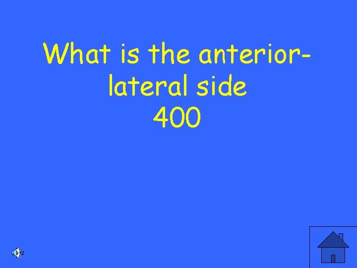 What is the anteriorlateral side 400 