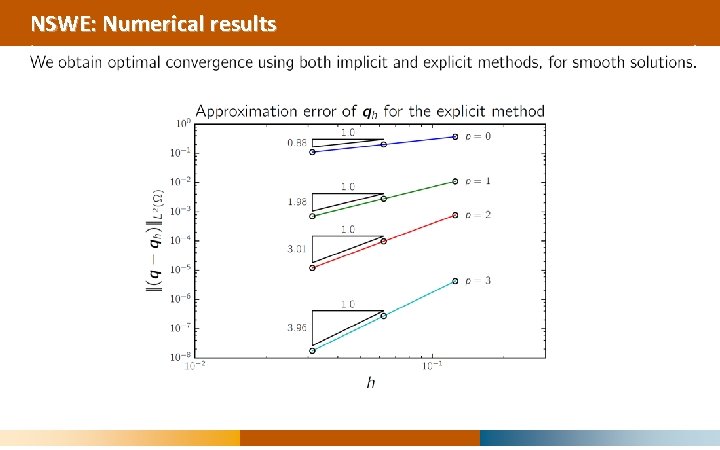 NSWE: Numerical results 