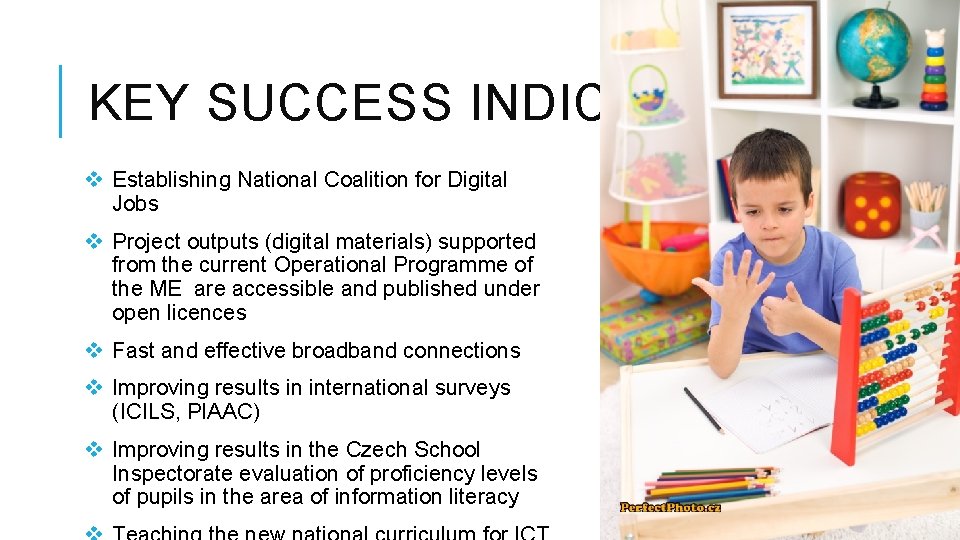KEY SUCCESS INDICATORS v Establishing National Coalition for Digital Jobs v Project outputs (digital