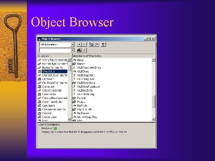 Object Browser 