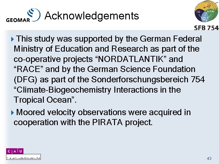 Acknowledgements 4 This study was supported by the German Federal Ministry of Education and