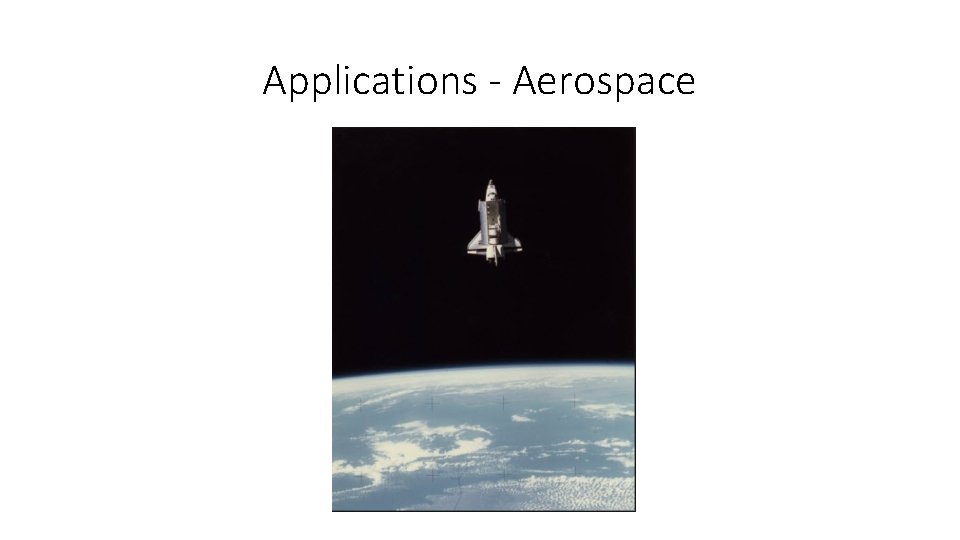 Applications - Aerospace 