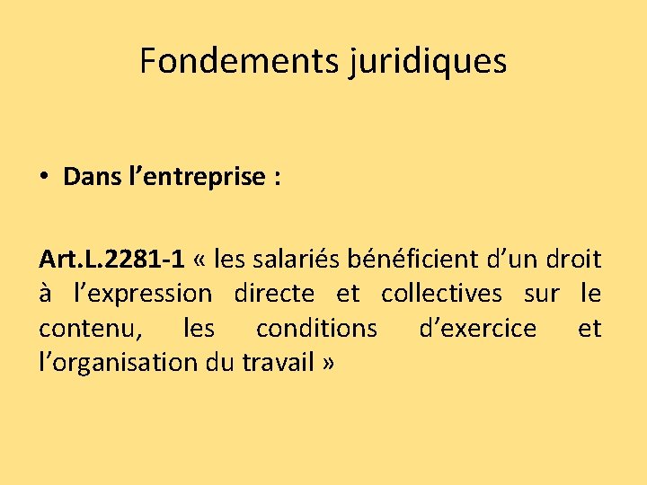 La libert dexpression dans lentreprise au carrefour du
