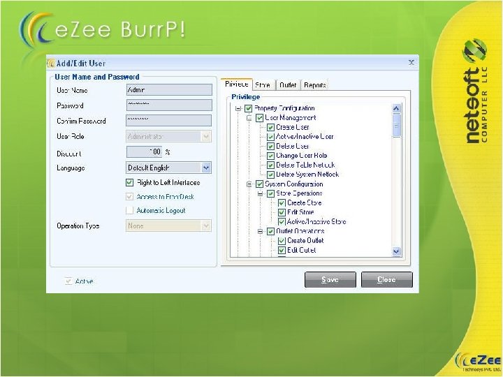 User Configuration e. Zee Burr. P! allows you to configure your user’s privileges. You