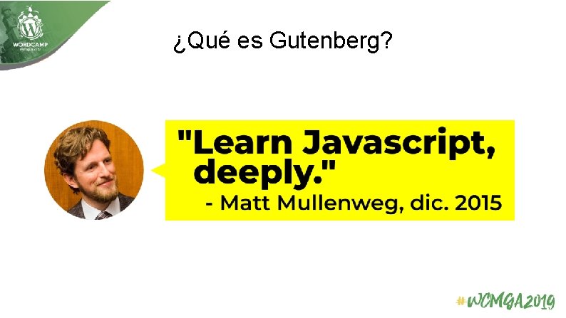 ¿Qué es Gutenberg? 