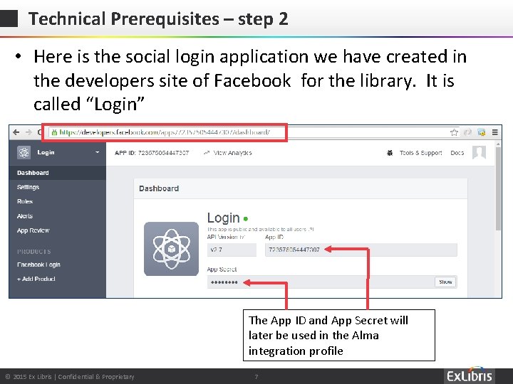Technical Prerequisites – step 2 • Here is the social login application we have