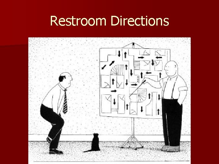 Restroom Directions 