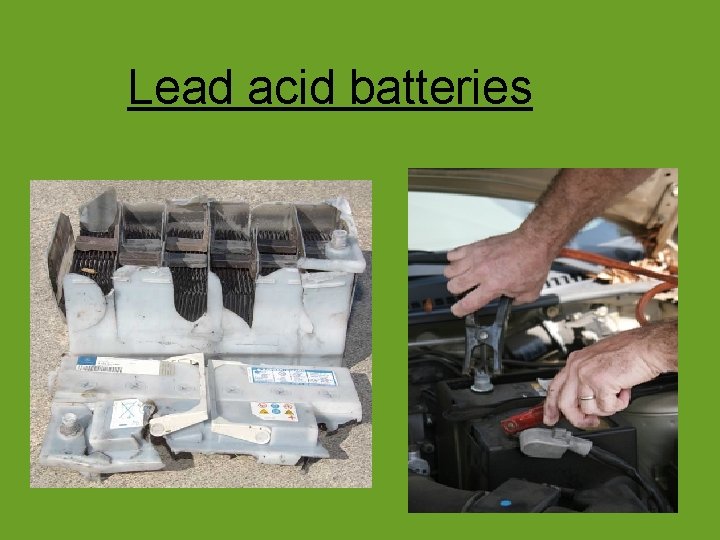 Lead acid batteries 