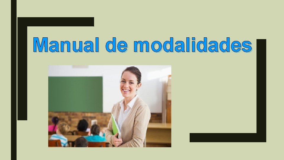 Manual de modalidades 