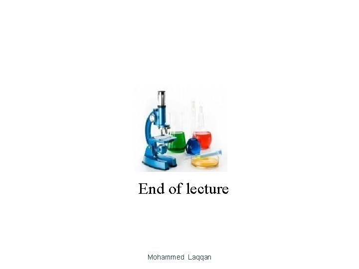 End of lecture Mohammed Laqqan 