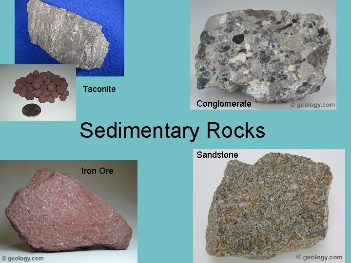 Taconite Conglomerate Sedimentary Rocks Sandstone Iron Ore 