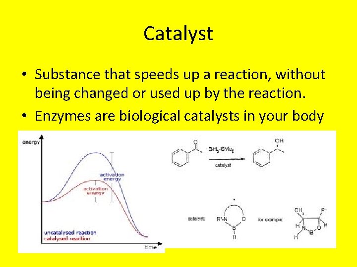 Chemical Reactions Objectives 1 Write a word equation