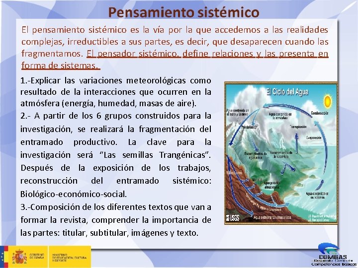 El pensamiento sistémico es la vía por la que accedemos a las realidades complejas,