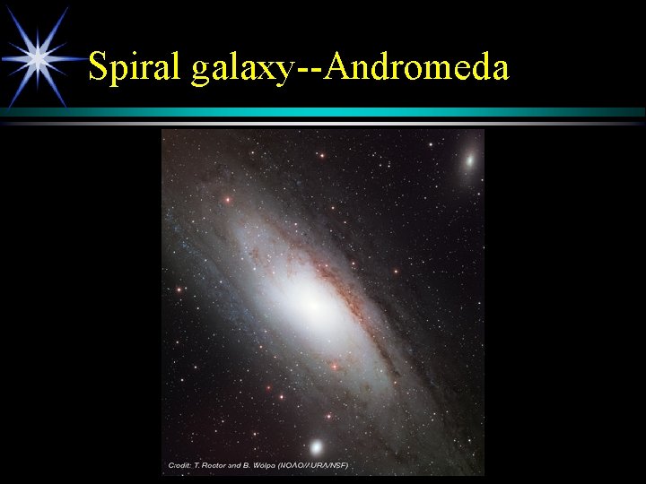 Spiral galaxy--Andromeda 