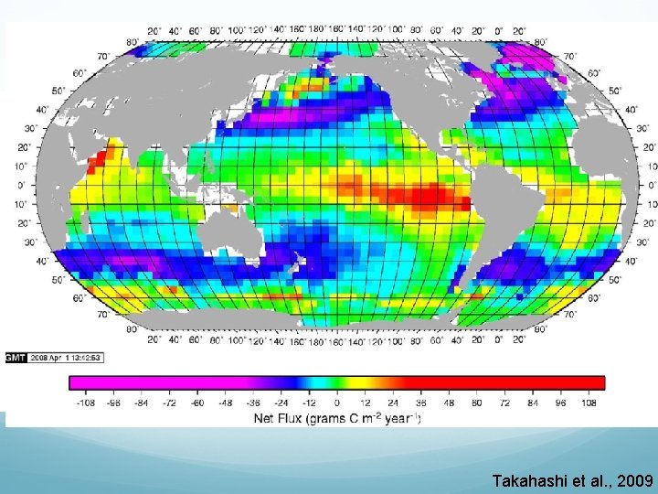 Ship Tracks of Surface Underway p. CO 2 Takahashi et al. , 2009 