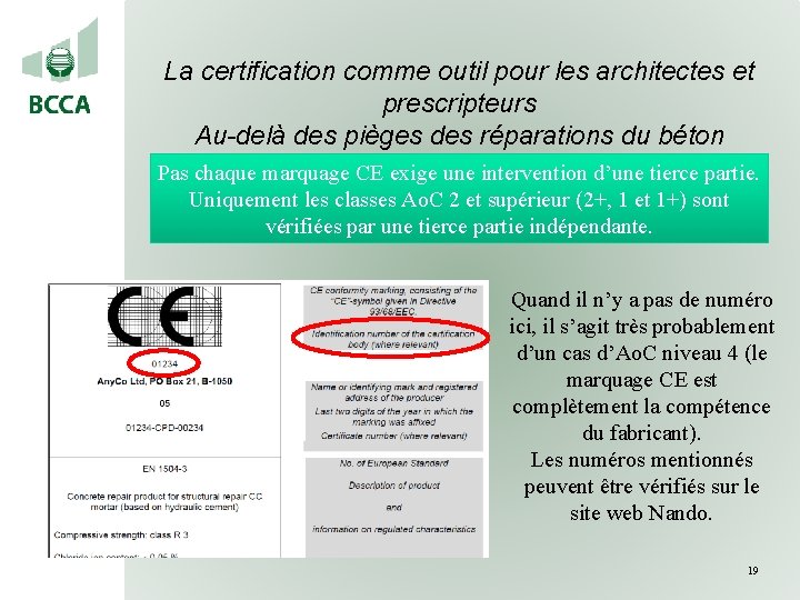 La certification comme outil pour les architectes et prescripteurs Au-delà des pièges des réparations