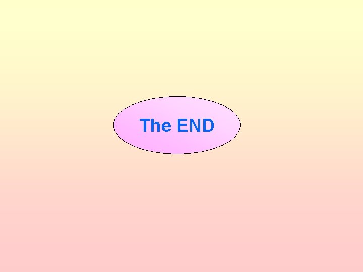 The END 