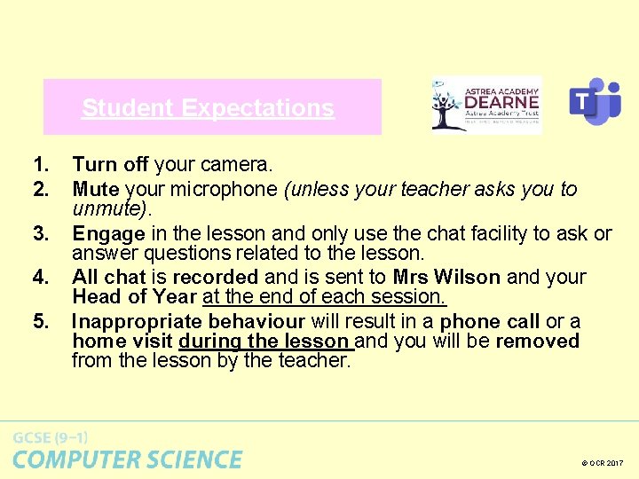 Student Expectations 1. 2. 3. 4. 5. Turn off your camera. Mute your microphone Student Expectations 1. 2. 3. 4. 5. Turn off your camera. Mute your microphone