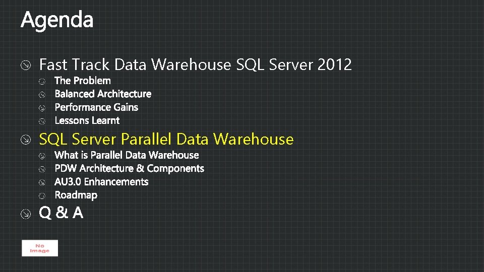 Fast Track Data Warehouse SQL Server 2012 SQL Server Parallel Data Warehouse 