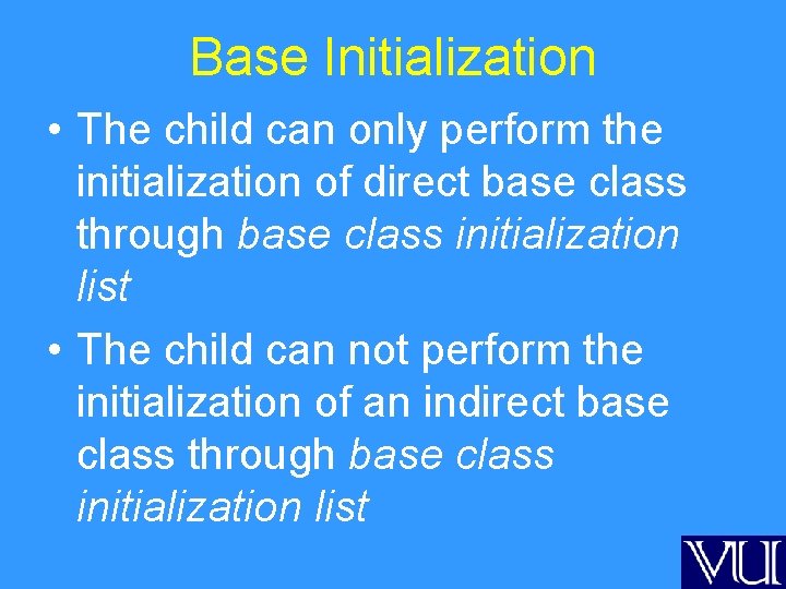 ObjectOriented Programming OOP Lecture No 26 Hierarchy of