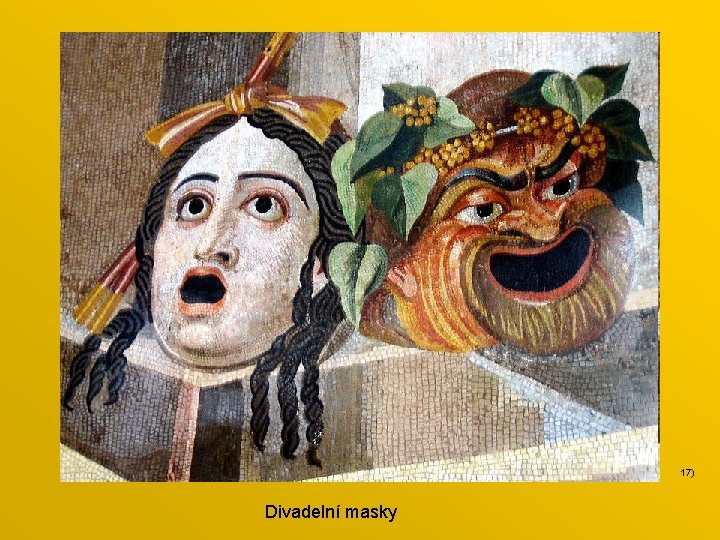 17) Divadelní masky 