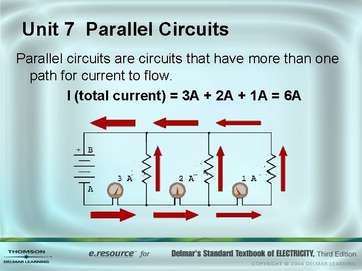 Unit 7 Parallel Circuits Parallel circuits are circuits that have more than one path
