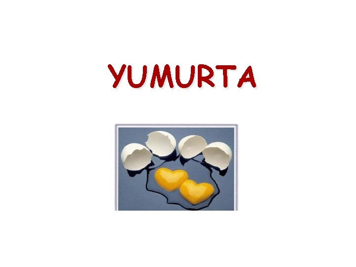 YUMURTA 