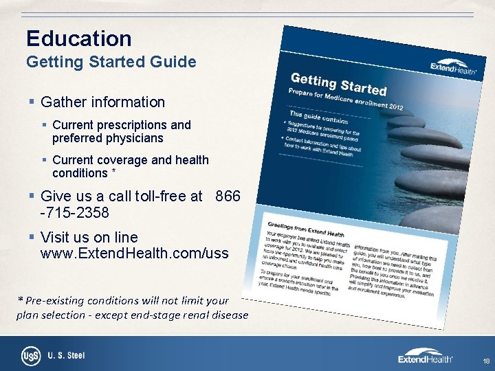 Education Getting Started Guide § Gather information § Current prescriptions and preferred physicians §