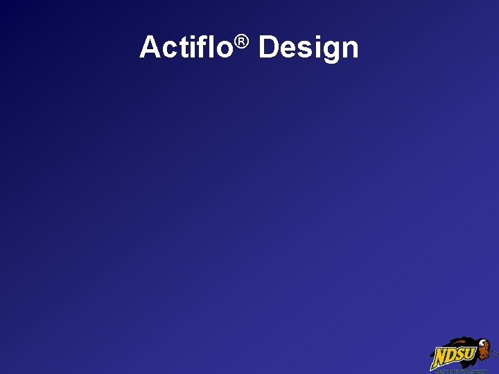 Actiflo® Design 