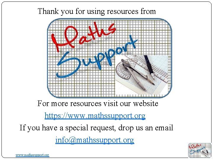 Thank you for using resources from For more resources visit our website https: //www.