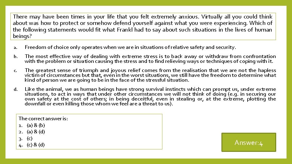 There may have been times in your life that you felt extremely anxious. Virtually