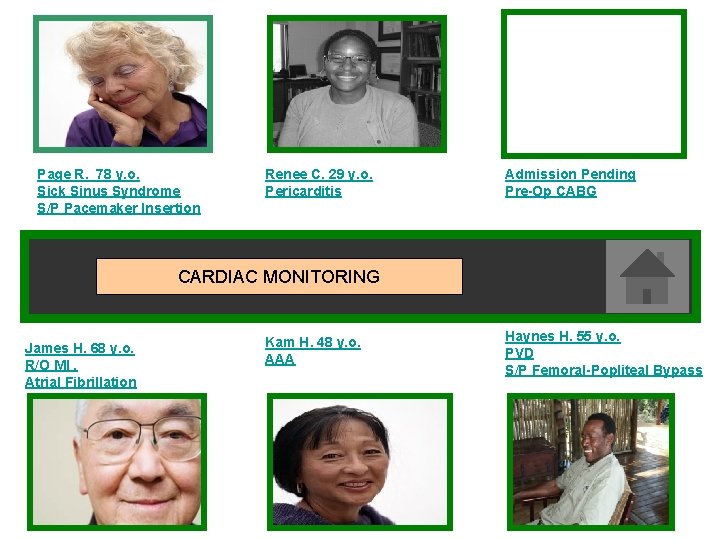 Page R. 78 y. o. Sick Sinus Syndrome S/P Pacemaker Insertion Renee C. 29