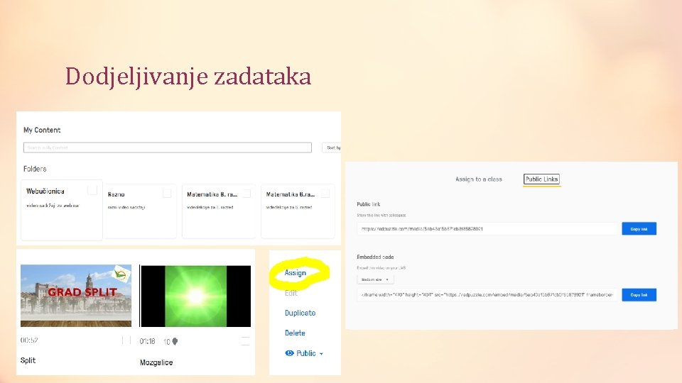 Dodjeljivanje zadataka 