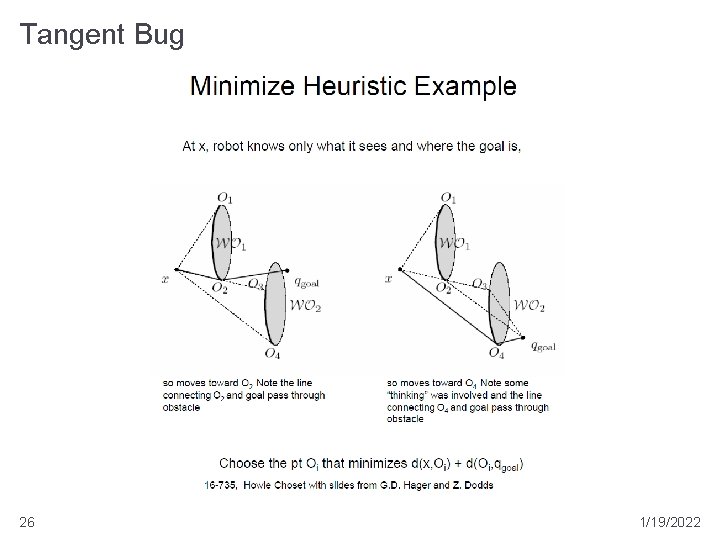 Tangent Bug 26 1/19/2022 