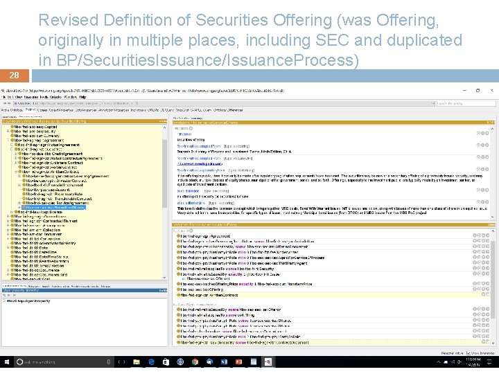 Revised Definition of Securities Offering (was Offering, originally in multiple places, including SEC and