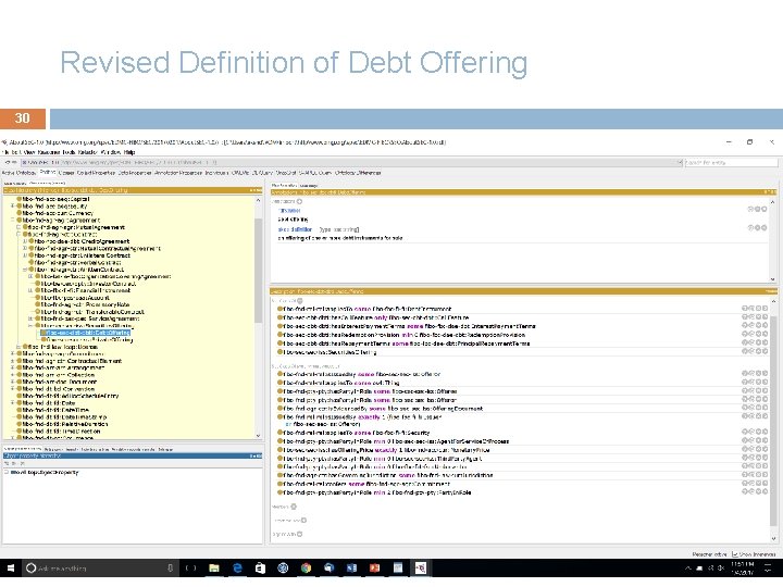 Revised Definition of Debt Offering 30 