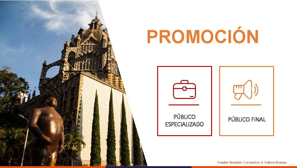 PROMOCIÓN PÚBLICO ESPECIALIZADO PÚBLICO FINAL Greater Medellin Convention & Visitors Bureau 