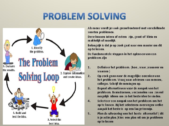 Als mens wordt je vaak geconfronteerd met verschillende soorten problemen. Deze kunnen intern of