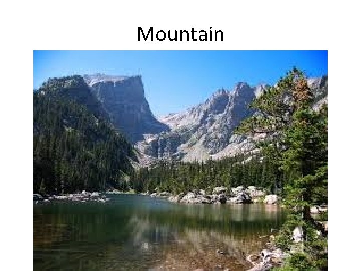 Mountain 